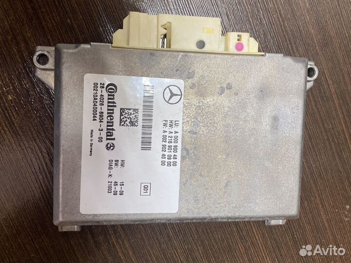 Блок управления радарами Mercedes А0009004800