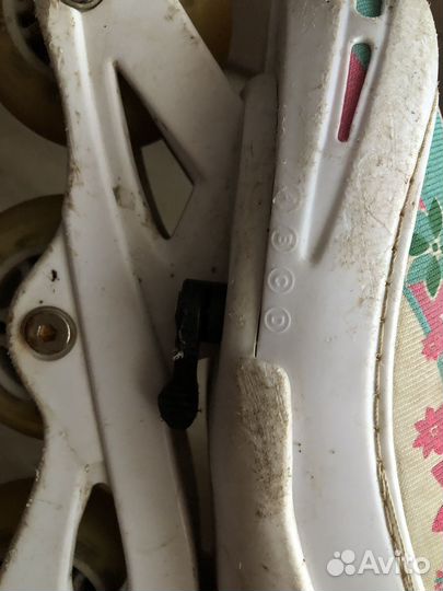 Роликовые коньки с регулировкоц 35-39