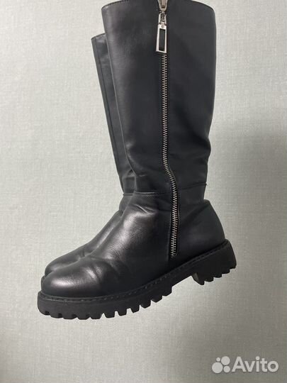 Демисезонные сапоги для девочки 34 - 35 размер