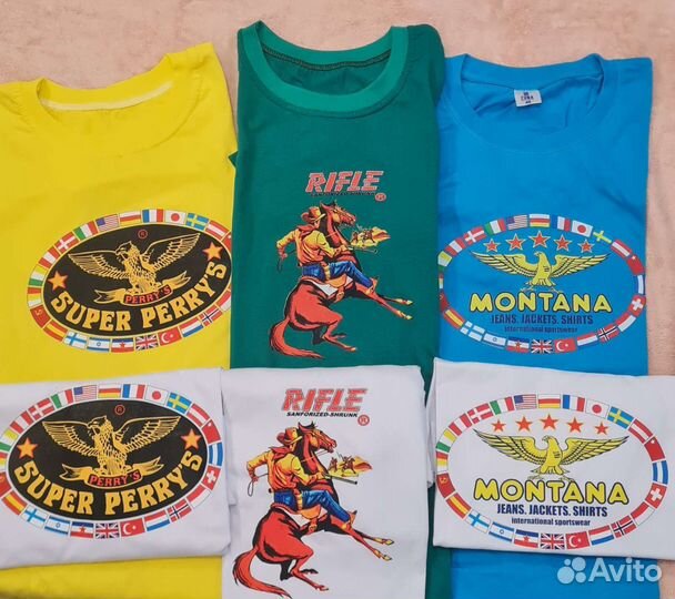 Футболки с винтажным рисунком