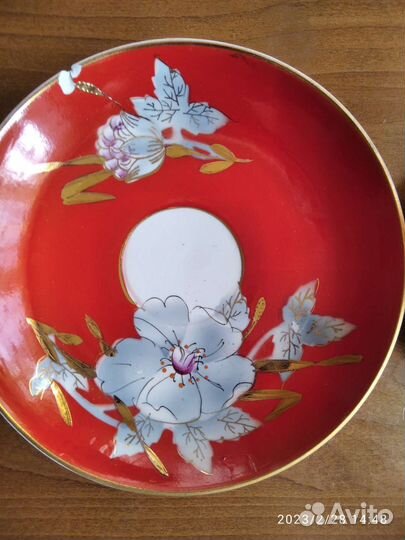 Чашка с блюдцем фарфор.ссср