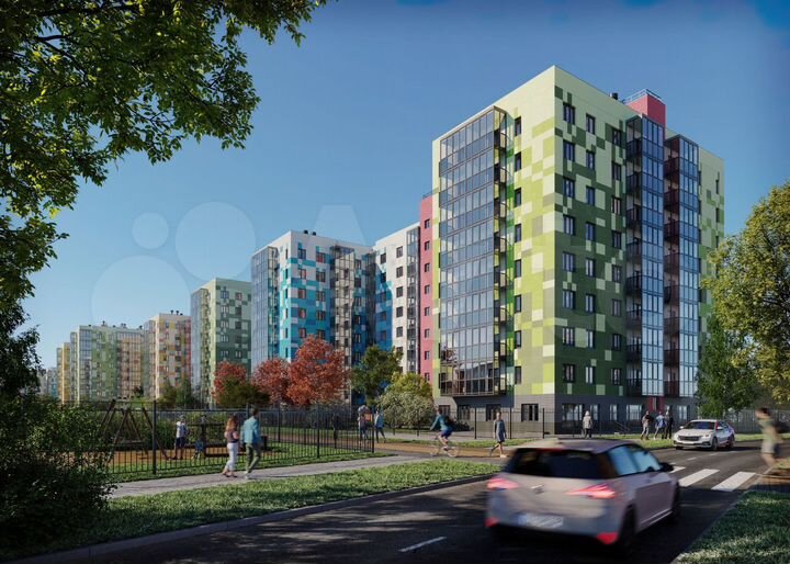 3-к. квартира, 79,1 м², 7/9 эт.