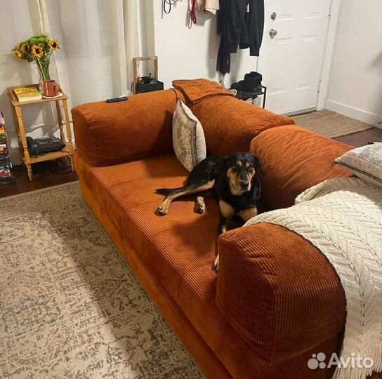 Бескаркасный диван кровать модульный