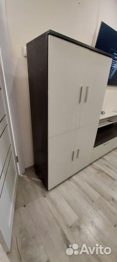 Шкаф комнатный с полками + тумба