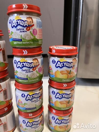 Детское пюре Агуша