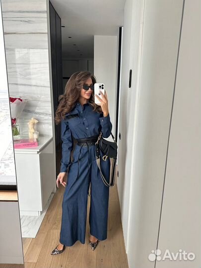 Костюм двойка женский с брюками 42