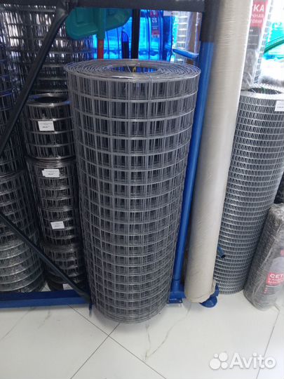 Сетка сварная оцинкованная 1,5*50 м 50*50/1,4мм