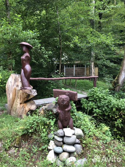 База отдыха Белый Ацху (ущелье Ахцу)