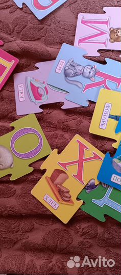Пазлы алфавит
