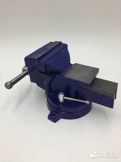 Слесарные поворотные тиски 100мм Skrab