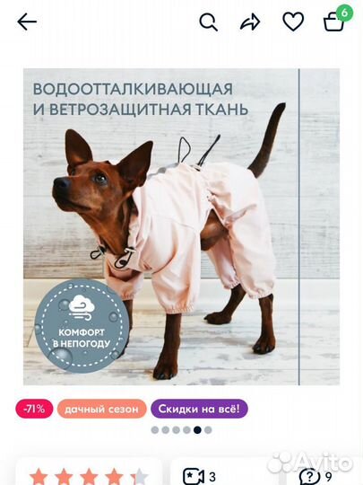 Комбинезон для собаки