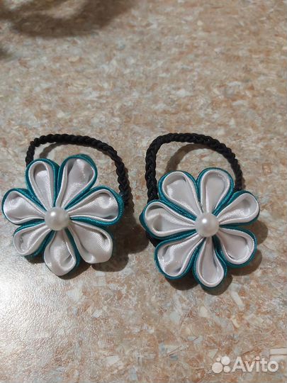 Резинки для волос ручной работы