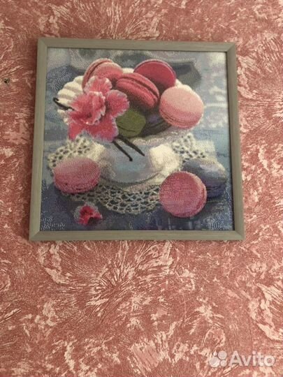 Картина готовая алмазная мозаика