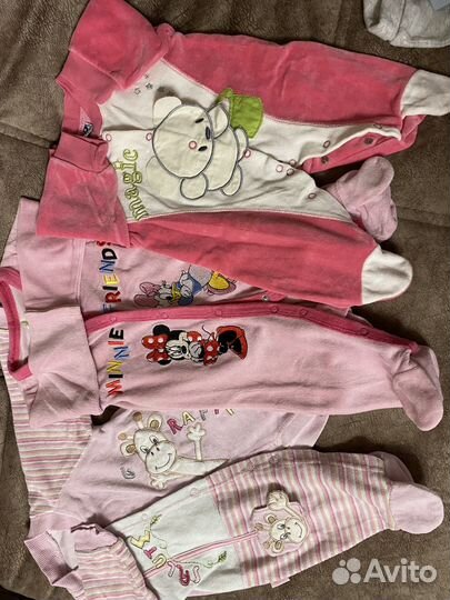 Огромный пакет вещей для девочки