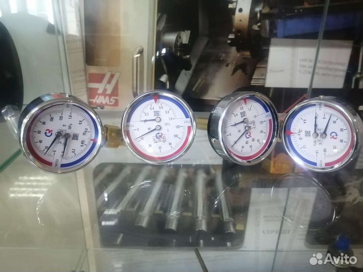 Термоманометры, манометры, термометры