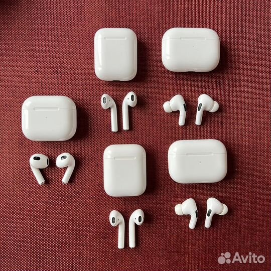 AirPods раздельно, 700+ отзывов, оригинал