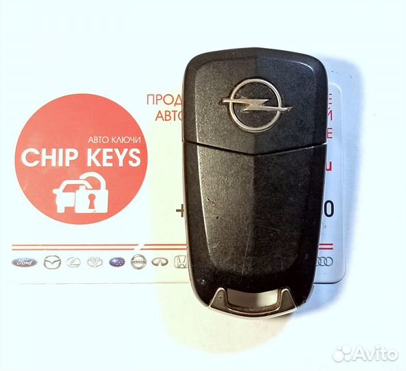 Ключ зажигания Opel Astra H Zafira B / 13.149.658