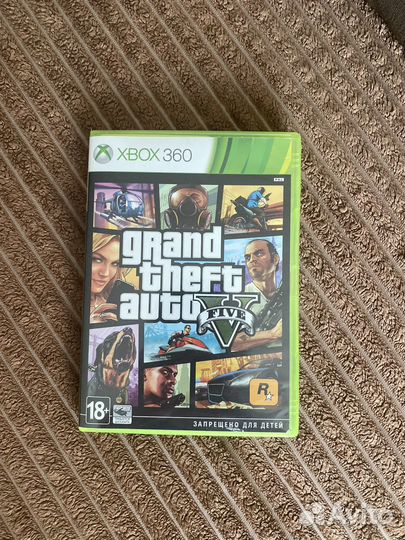 Диски на xbox 360 GTA 5