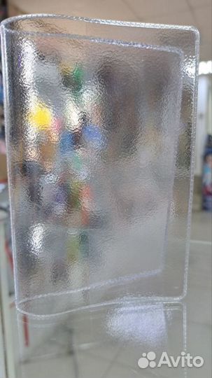 Обложка для паспорта прозрачная,твердая