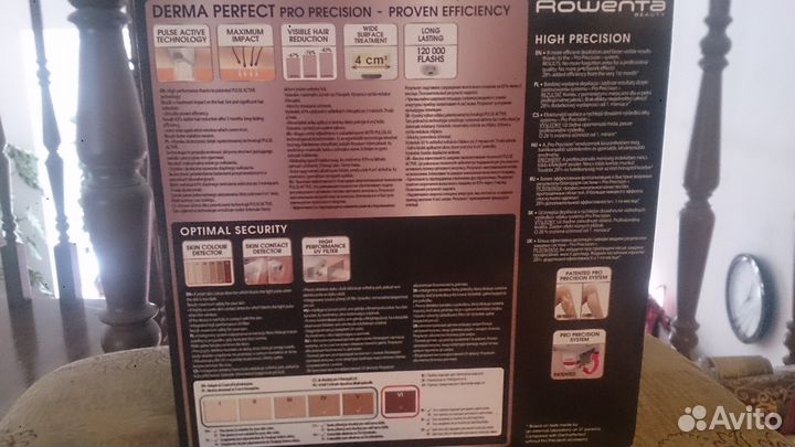 Фотоэпилятор Rowenta EP9870 новый
