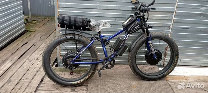 Велосипед фетбайк 4000Вт. 32000 ампер часов