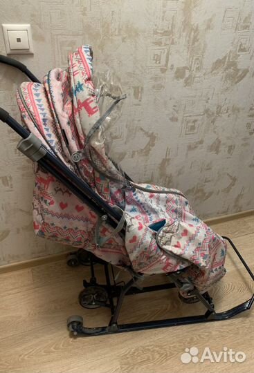 Санки-коляска Ника