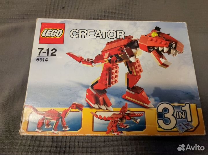 Конструктор Lego Creator Динозавр-хищник