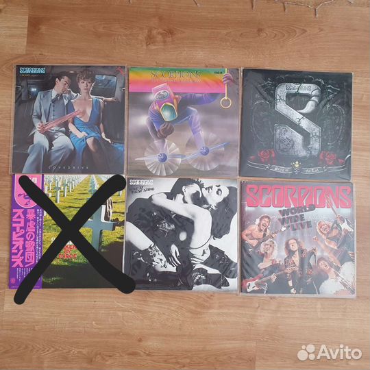 Scorpions - коллекция виниловых пластинок