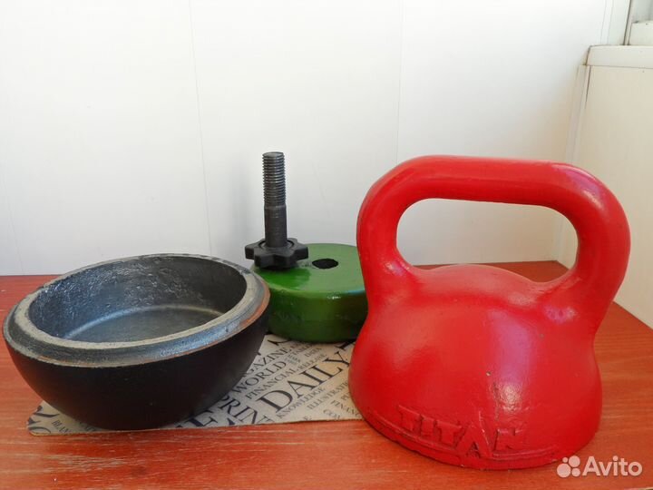 Гиря разборная 16 24 32 Titan