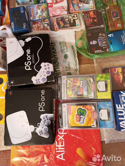 Новые, запечатанные раритетные игры и консоли