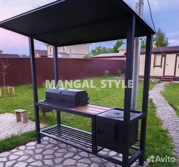 Мангал лофт
