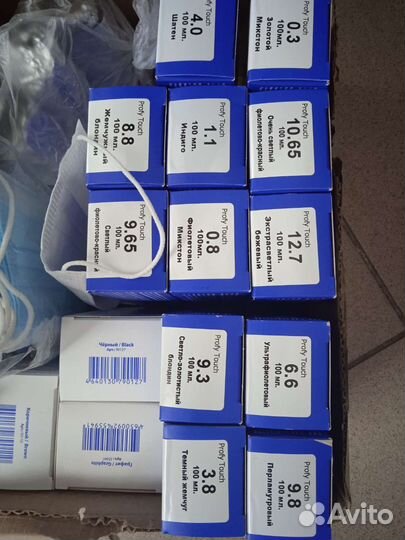 Краска для волос проф. в ассортименте 100мл