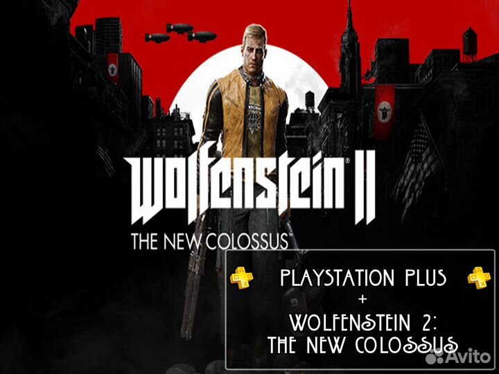 PS Plus Wolfenstein 2 The New Colossu