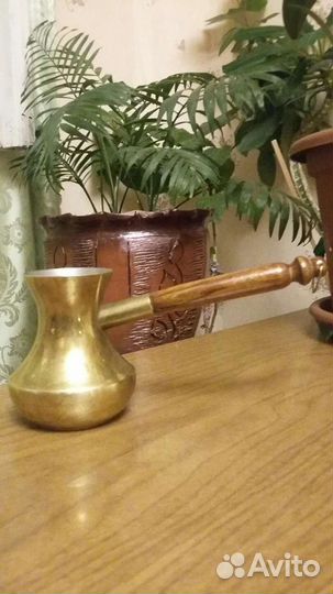 Турка медная,ручка для сковороды,СССР