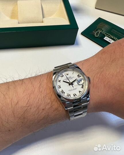 Часы Rolex Datejust Datejust 126200-0008 + подарок 1 год гарантии