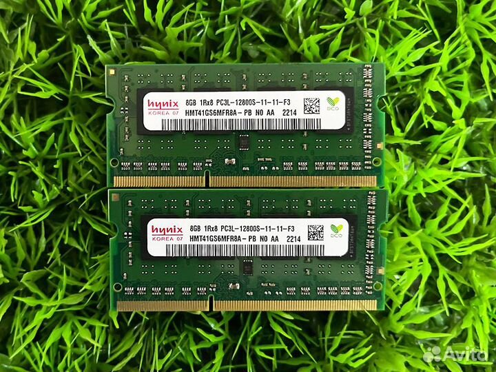 Комплект памяти Нyniх DDR3L 16Gb (8Gb x 2) 1600мhz