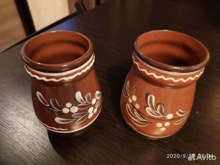 Вазочки керамические ручной работы