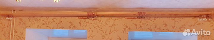 Карниз трёхрядный настенный 4 м