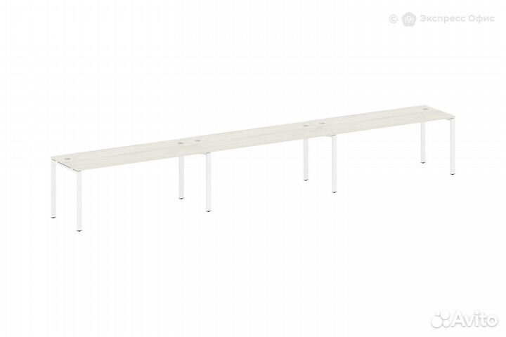 Стол-бенч линейный на 3 раб. места Metal system st
