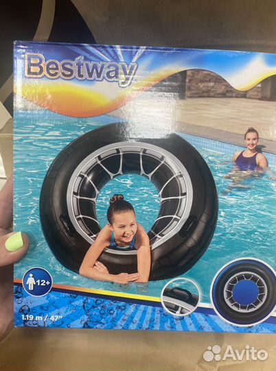 Надувной круг от 12 лет