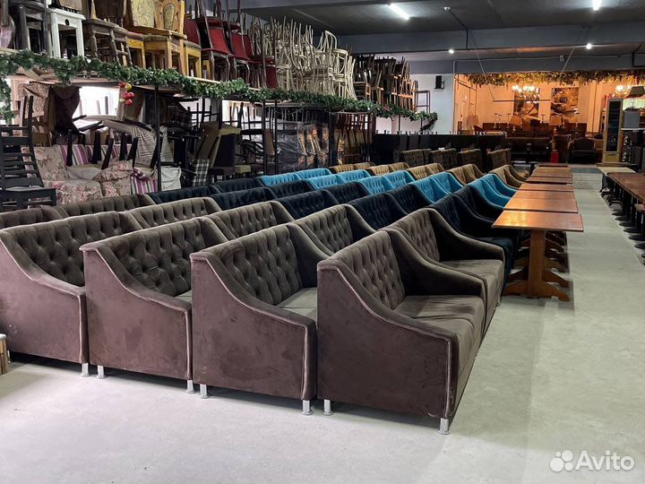 Диван бу, Диваны для кафе бу