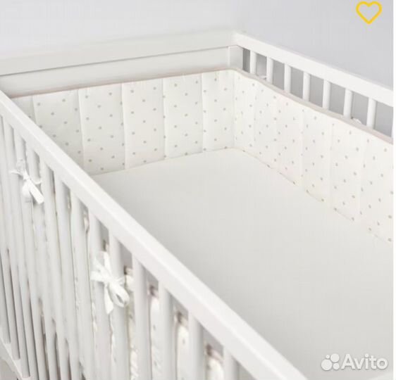 Бортик в кроватку Икеа Lenast, размер 60х120 см