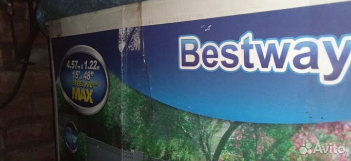 Каркасный бассейн 457 122 бу