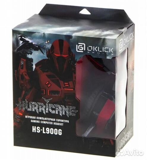 Гарнитура oklick HS-L900G hurricane