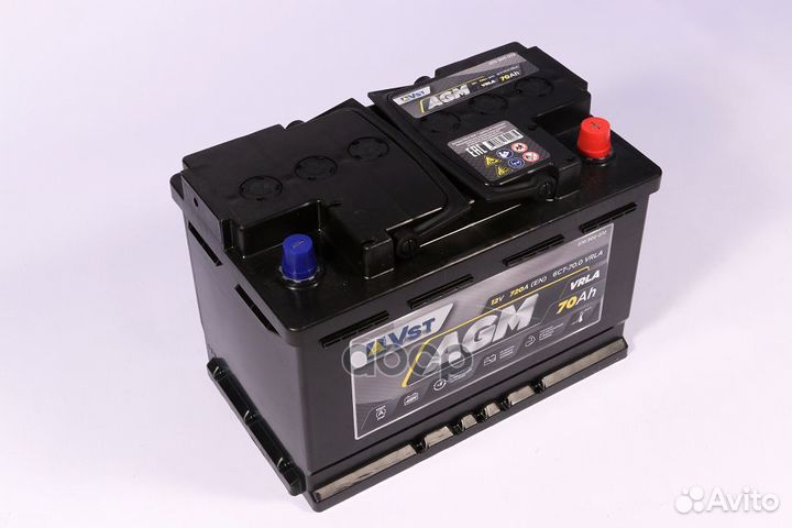 Аккумуляторная батарея V стандарт 12V 70Ah 720