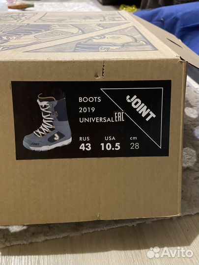 Сноубордические ботинки joint