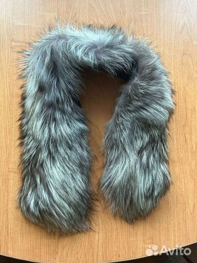 Воротник чернобурка