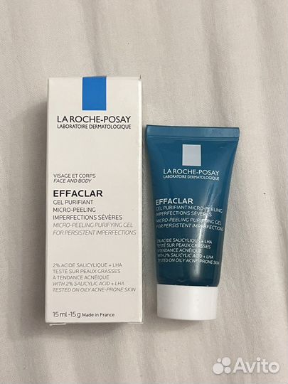 Крем и сыворотка levrana sos + effaclar la roche