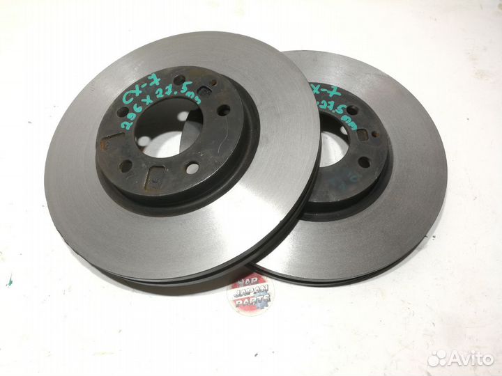 Тормозные диски передние Mazda CX-7 2.3