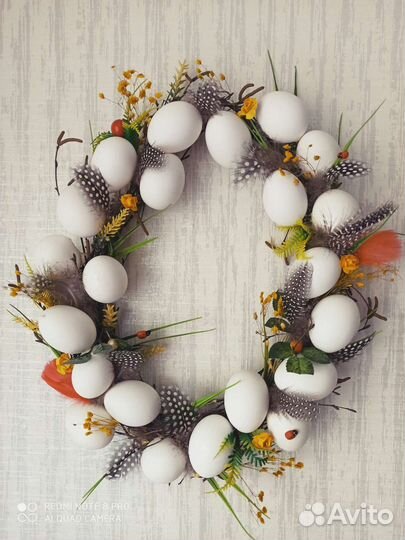 Венок пасхальный 40 см